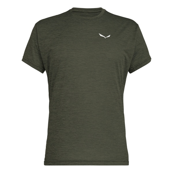 T-shirt Salewa Puez Melange Dry Faded Green Melange
